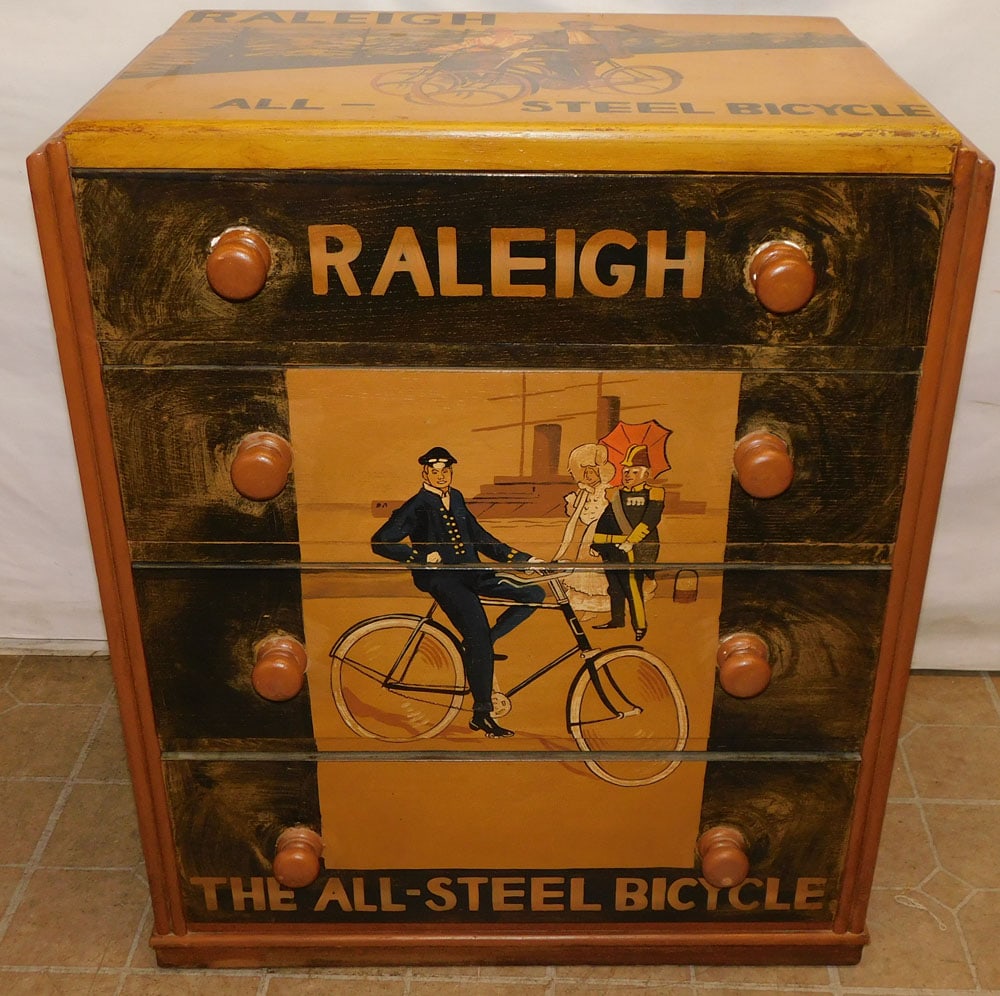 Paint Decorated Four Drawer Chest (1 of 10)