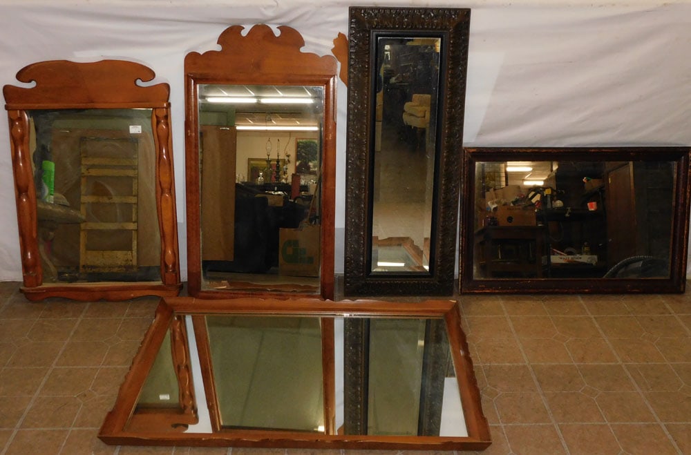 Four  Framed Mirrors (1 of 3)