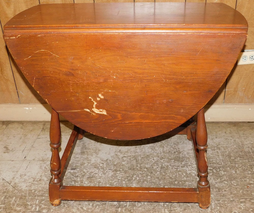 Two Pine Drop Leaf Tables (1 of 7)