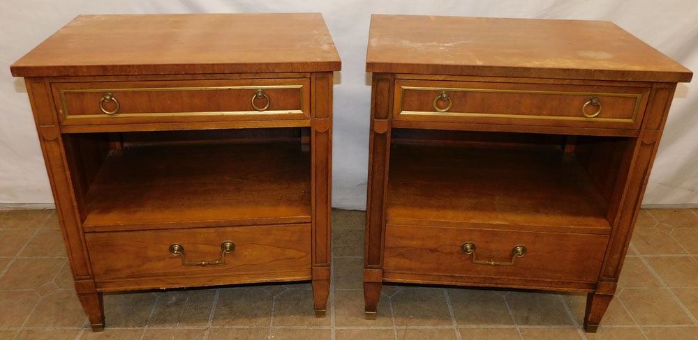 Pair Cherry Night Stands By Kindle (1 of 5)