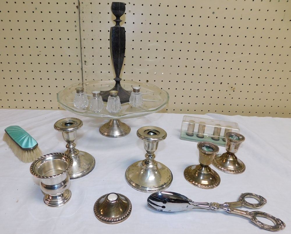 Lot Sterling Weighted Items (1 of 4)