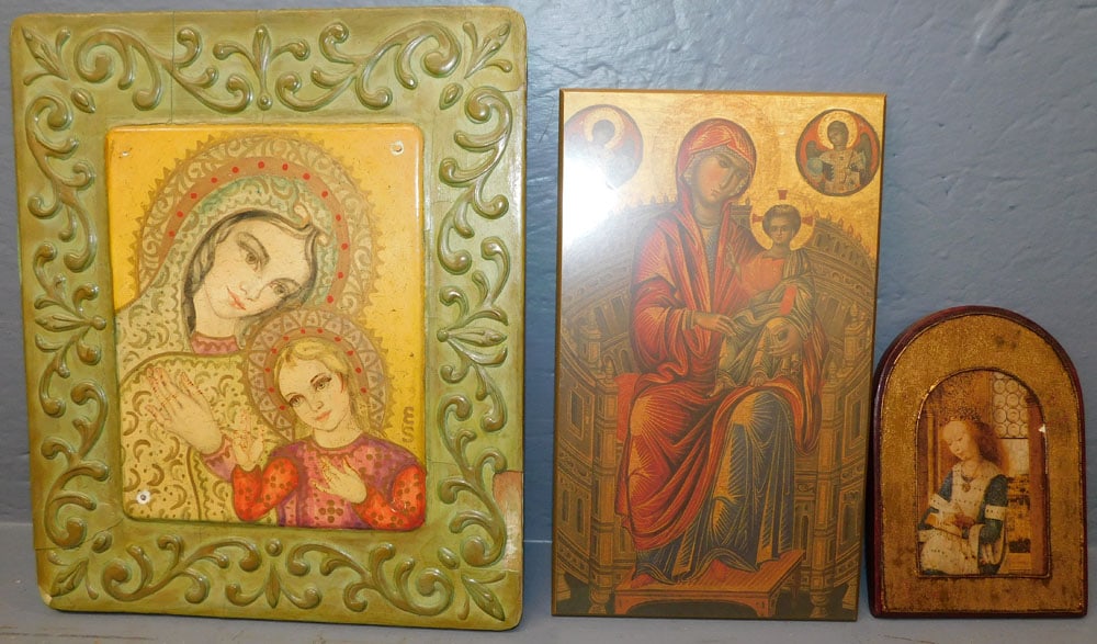 Lot Three Religious Icons (1 of 5)