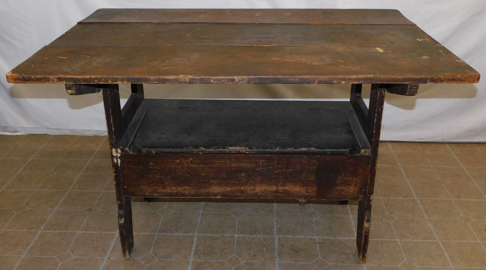 19th C Pine Hutch Table (1 of 5)