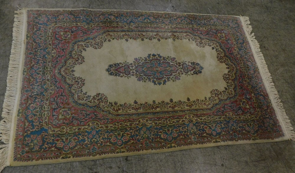 4' 9" X 7' 9" Hand Made Kerman Rug (1 of 5)