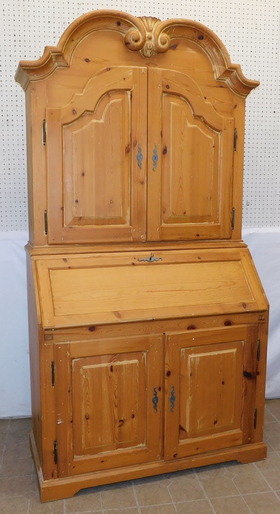 Pine Two Part Secretary (1 of 10)