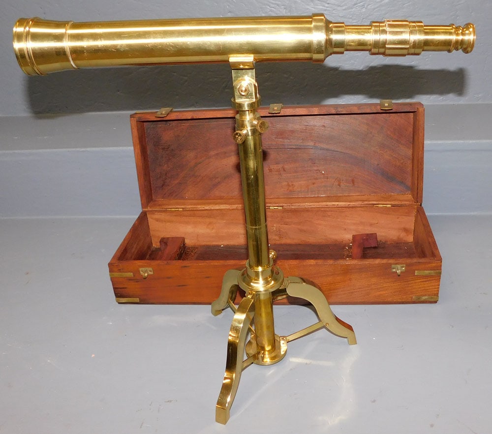 Brass Telescope In Box (1 of 4)