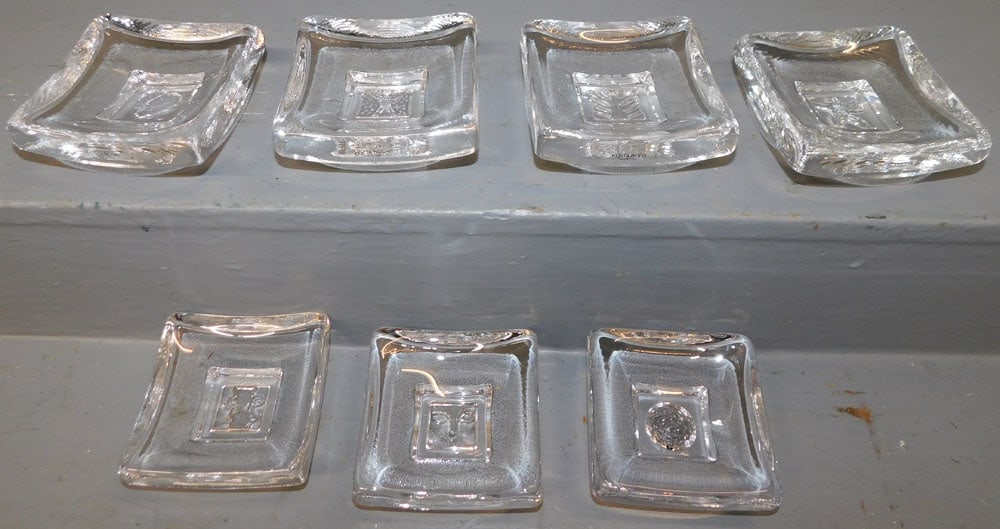 7 Pc Kosta Boda Dishes (1 of 5)