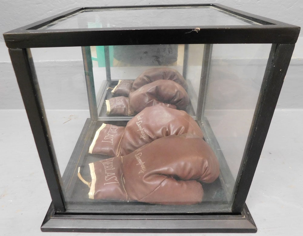 Pair Boxing Gloves In Showcase (1 of 3)