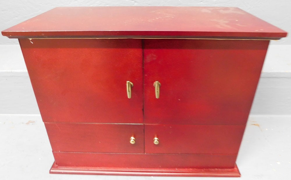 Modern Table Top Cabinet (1 of 2)