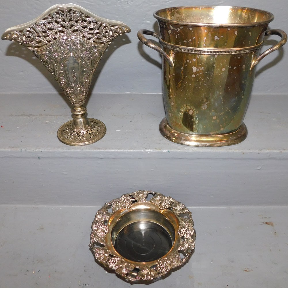 Three Pieces of Silverplate (1 of 2)