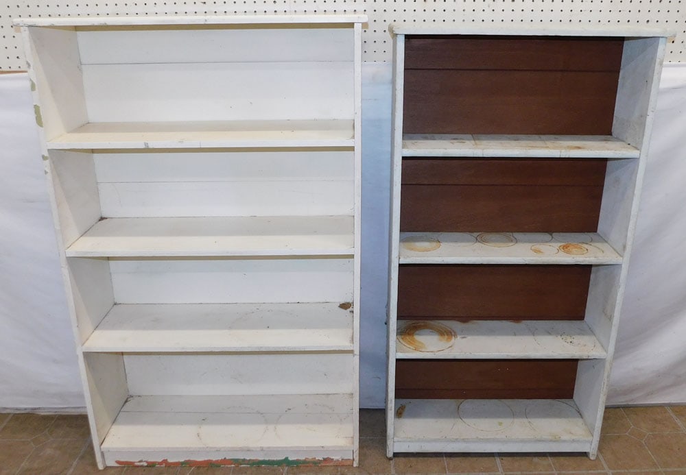 Two Painted Book Shelves (1 of 4)