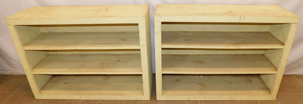 Two Part Painted Stacking Book Shelves (1 of 4)