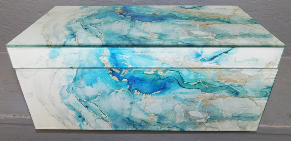 Decorative Glass Box (1 of 3)