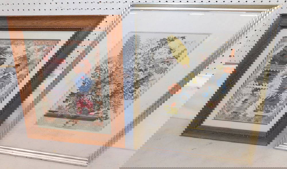 Two Framed Prints Auction