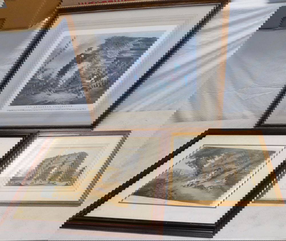 Three Framed Prints Auction