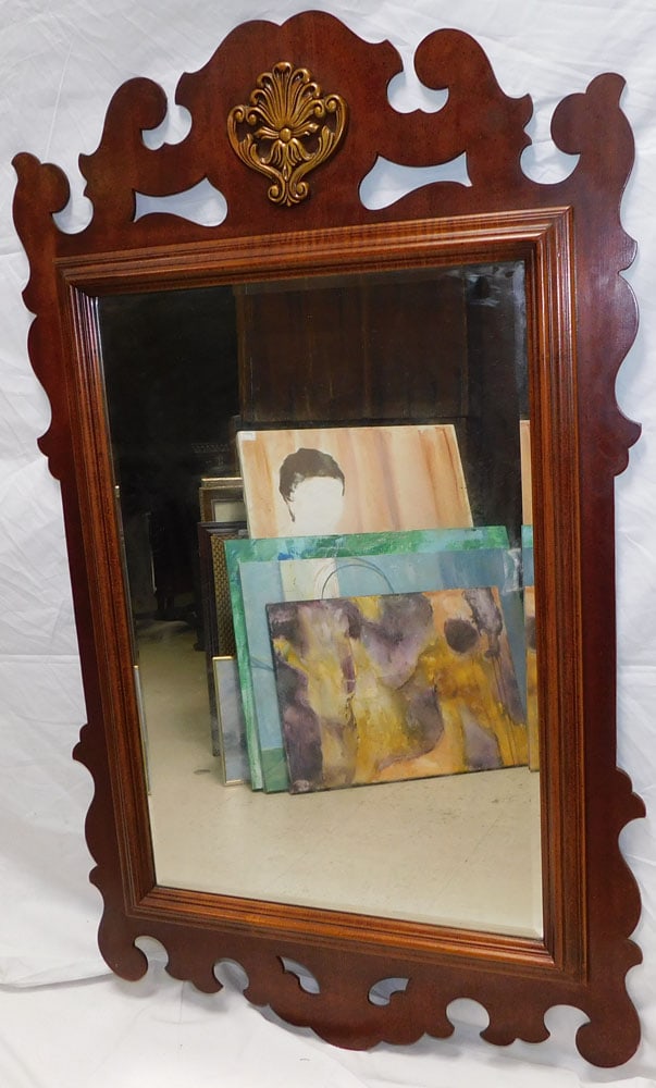 Cherry Framed Mirror (1 of 3)