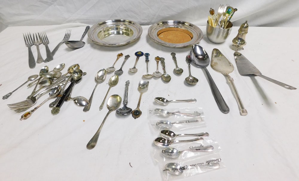 Lot Silver Plate Items (1 of 5)