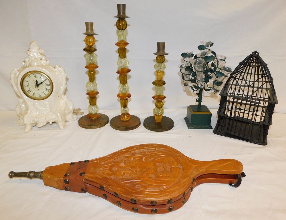 Lot Candlesticks - Epergne (1 of 4)