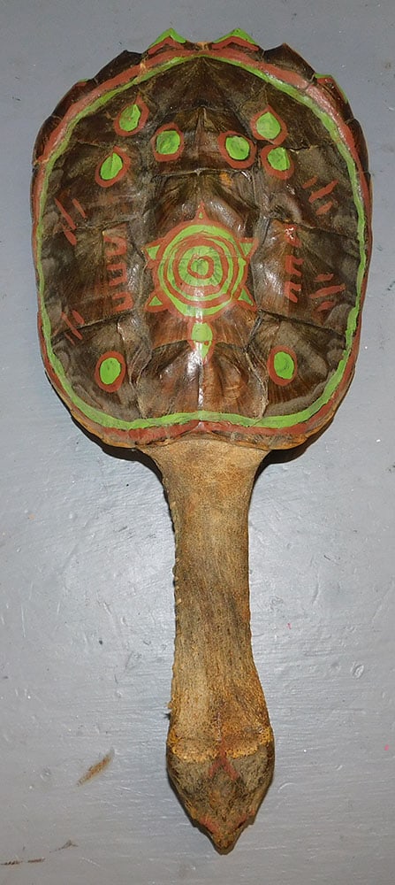Native American Turtle Rattle (1 of 2)