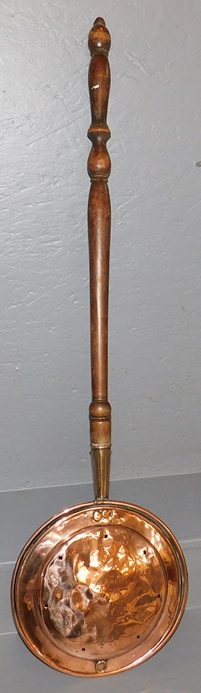 Antique Polished Copper Bed Warmer (1 of 4)