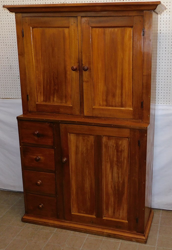19th C Cherry Cupboard (1 of 6)