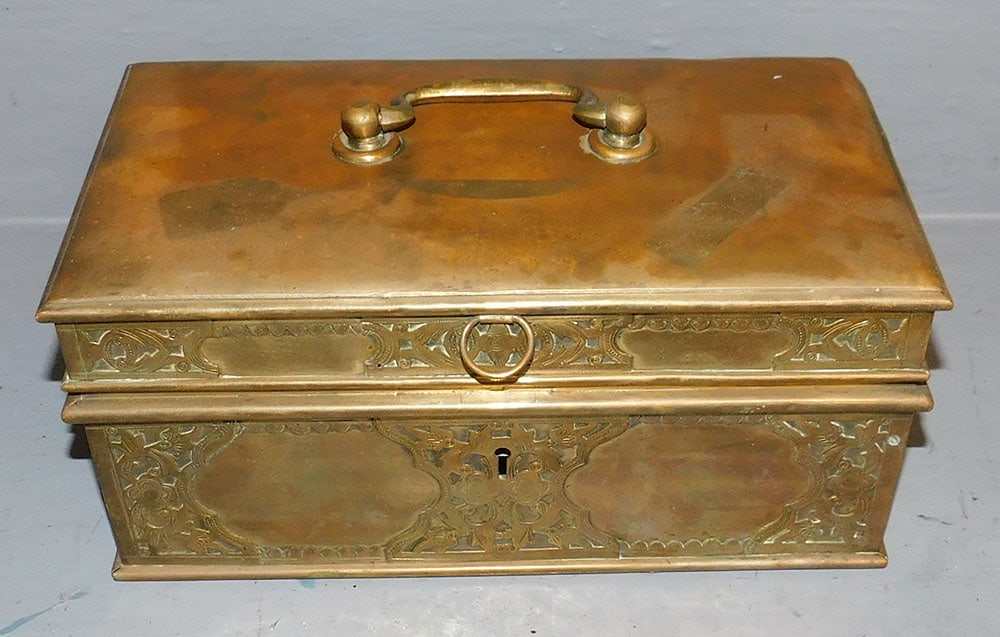 Antique Brass Box (1 of 7)
