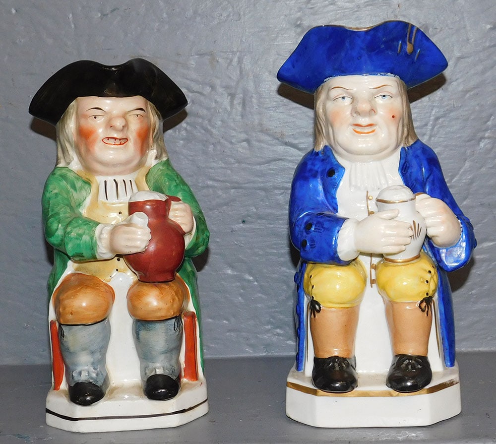 2 English Porcelain Toby Mugs (1 of 6)