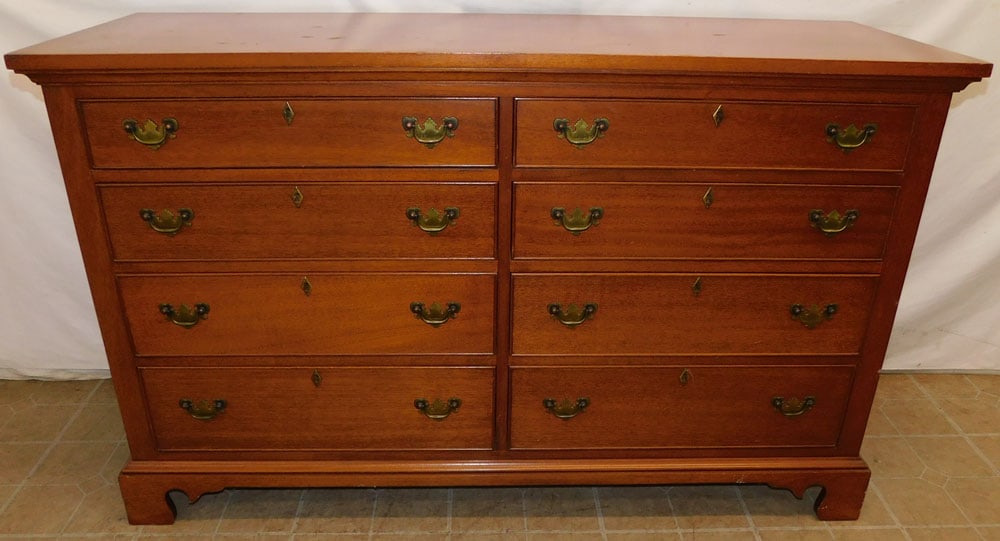 Mahogany 8 Drawer Chest by Craftique (1 of 6)