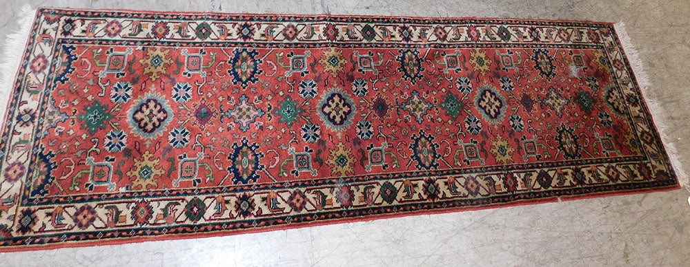 2' 6" x 10' 11" Handmade Oriental Runner (1 of 4)