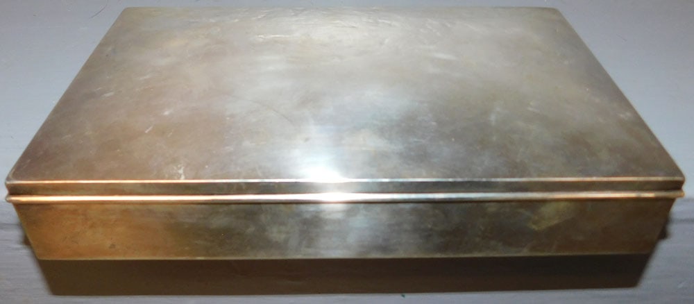 Tiffany & Co. Sterling Covered Dresser Box (1 of 4)