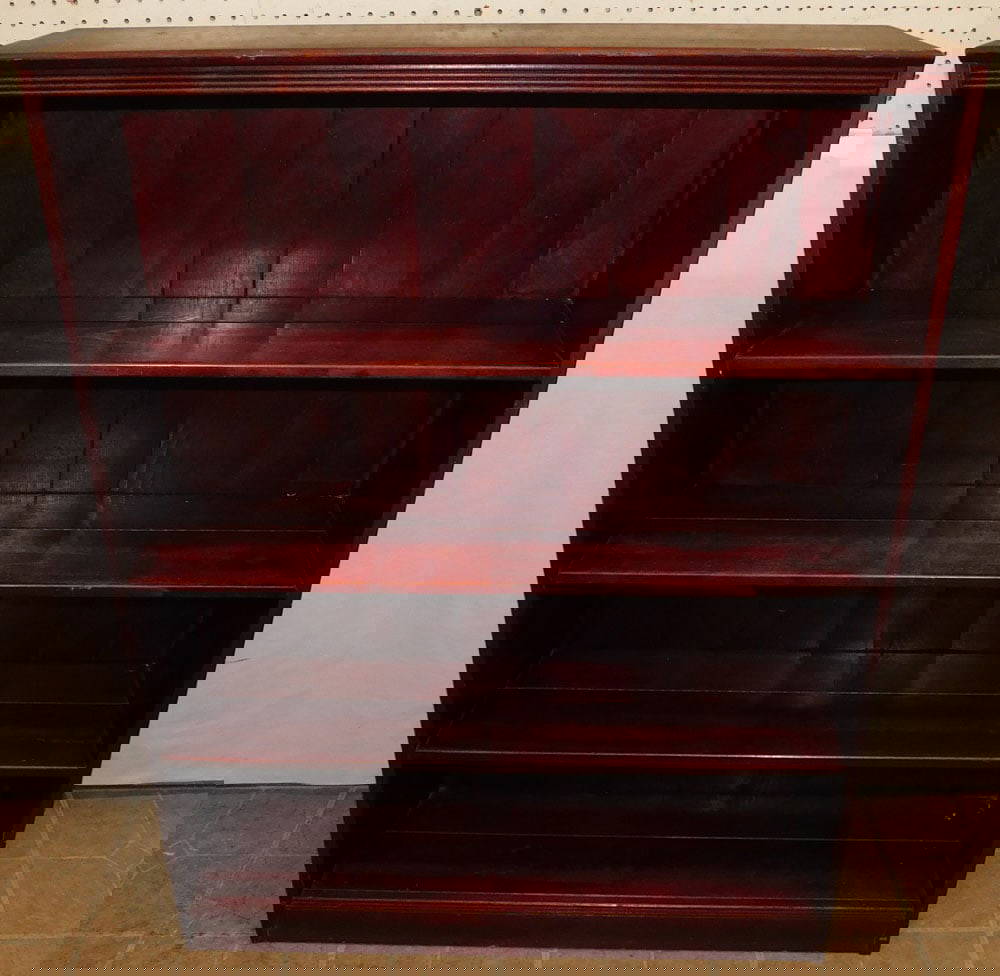 Pine Book Shelf Auction