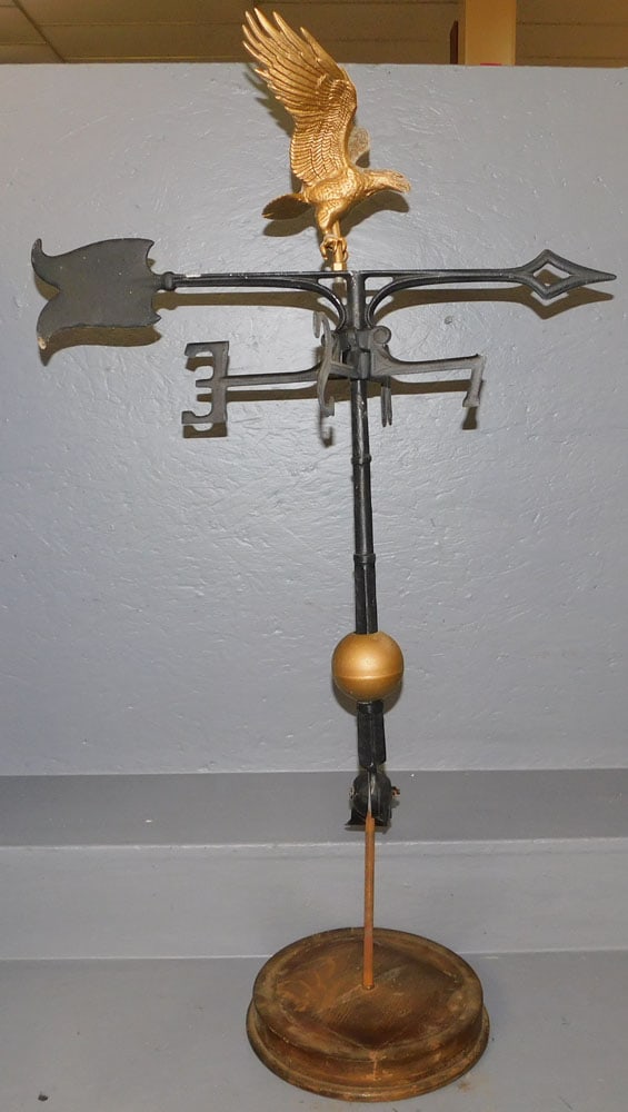 Painted Cast Aluminum Eagle Weather Vane (1 of 5)