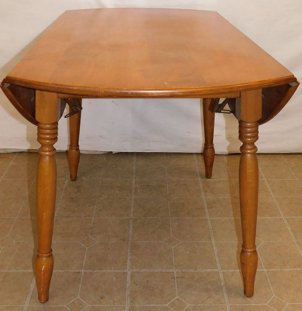 Maple Drop Leaf Dining Table (1 of 2)