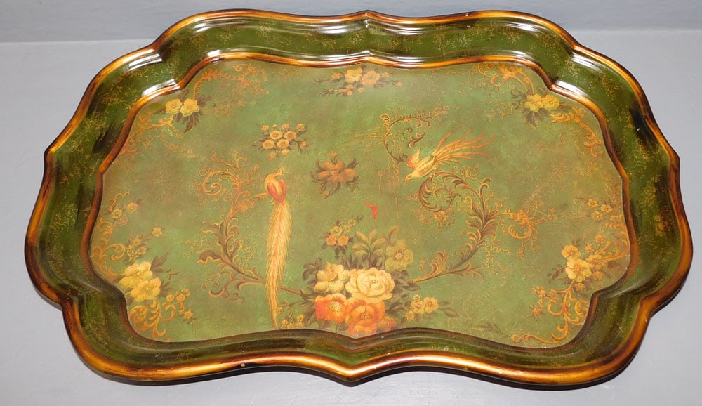 Paint Decorated Tray (1 of 3)