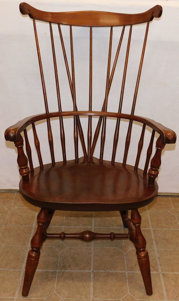 Maple Windsor Style Arm Chair by Nichols & Stone (1 of 4)