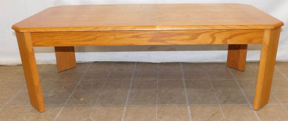 Modern Oak Coffee Table (1 of 2)