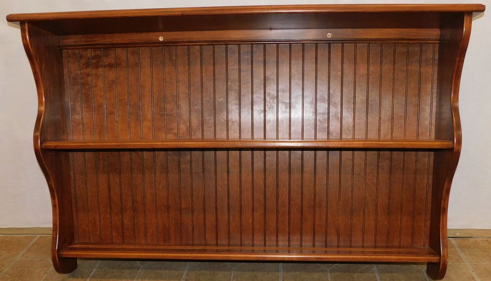 Pine Wall Plate Rack (1 of 4)