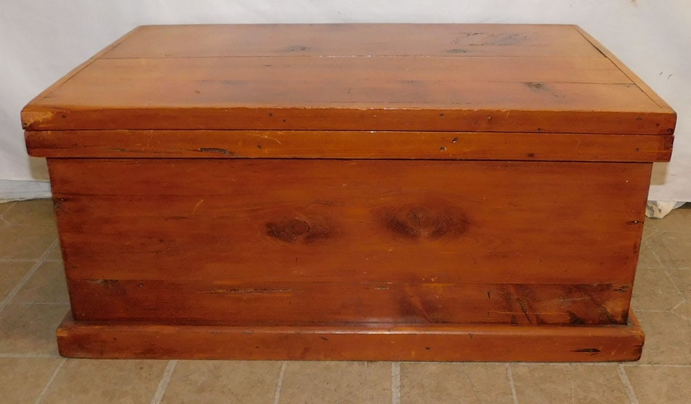 Antique Pine Box (1 of 6)