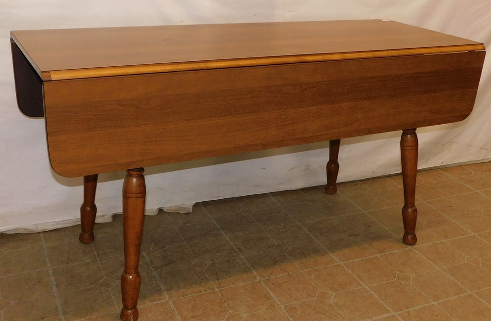 Maple Drop-Leaf Dining Table (1 of 2)