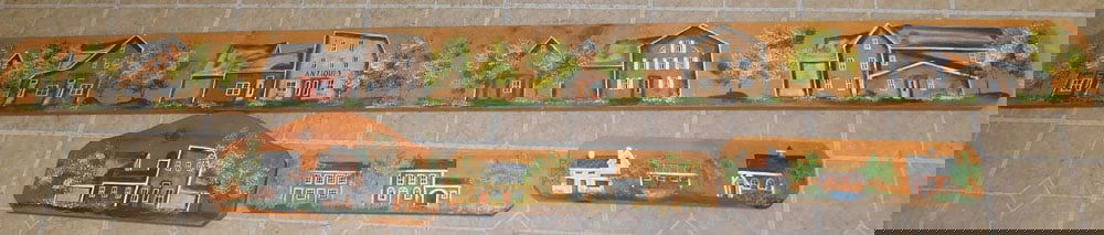 4 Painted Pine Panels (1 of 6)