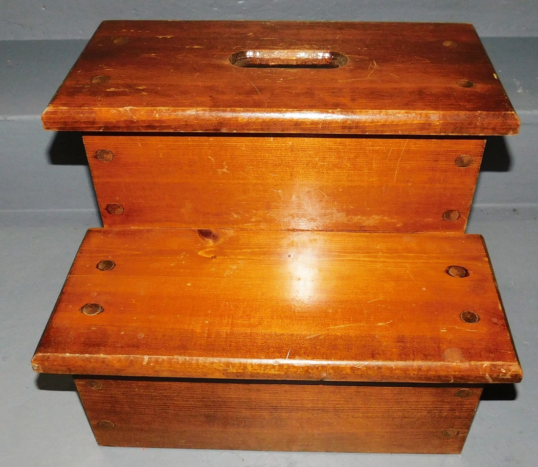 Pine Bed Steps (1 of 2)