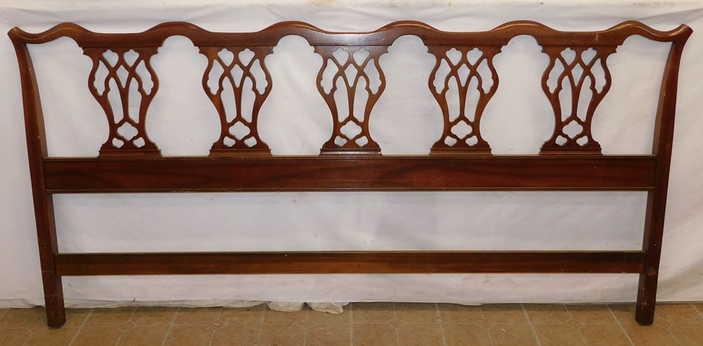 Mahogany King Size Headboard (1 of 3)
