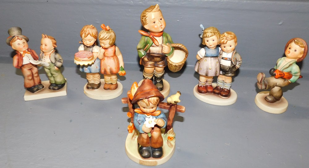 Lot Six Hummel Figurines (1 of 3)