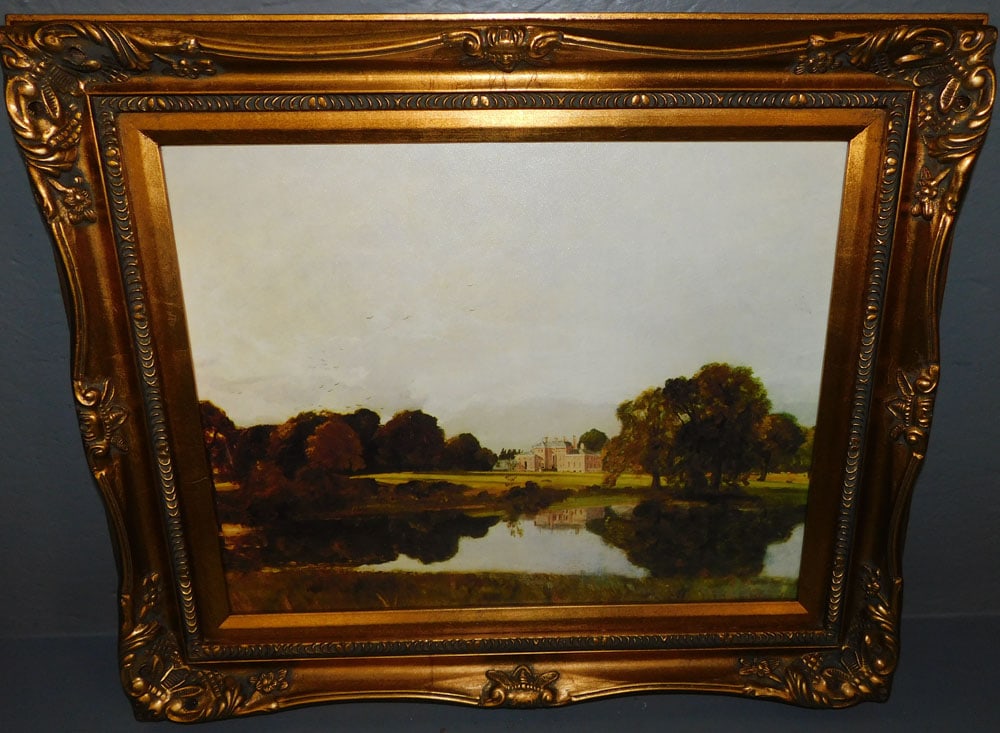 Ornate Gilded Framed Print On Canvas (1 of 3)