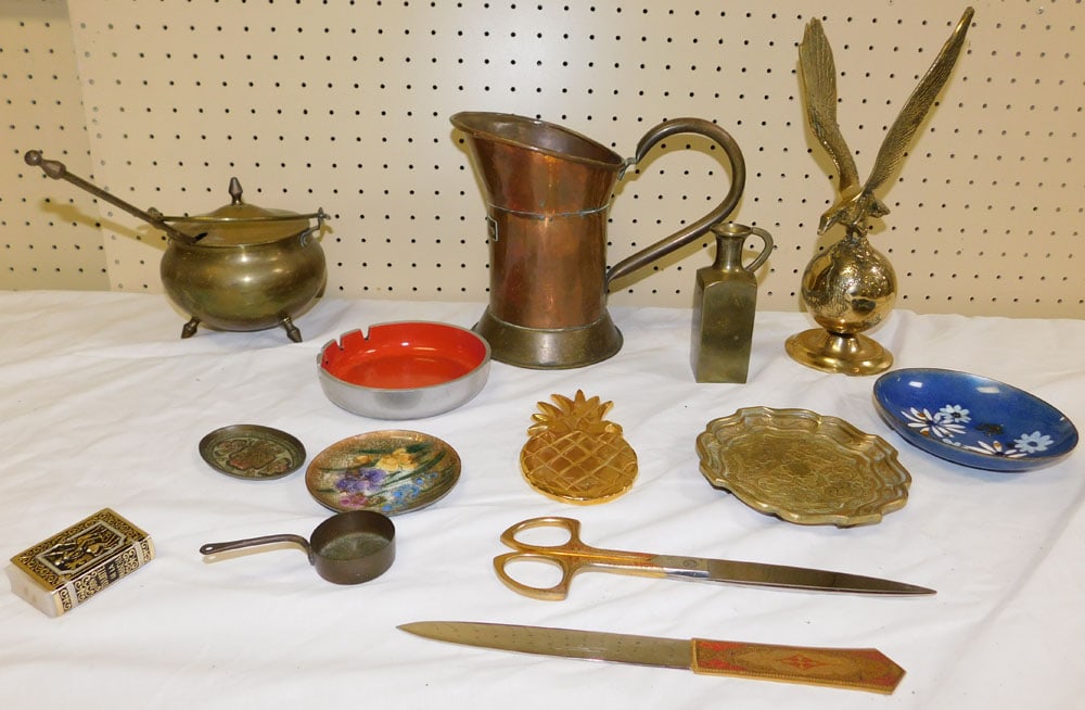 Lot Brass & Copper Items (1 of 4)