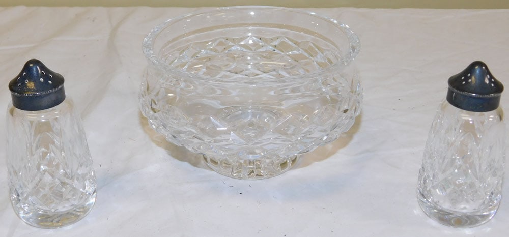 Three Waterford Crystal Items (1 of 2)