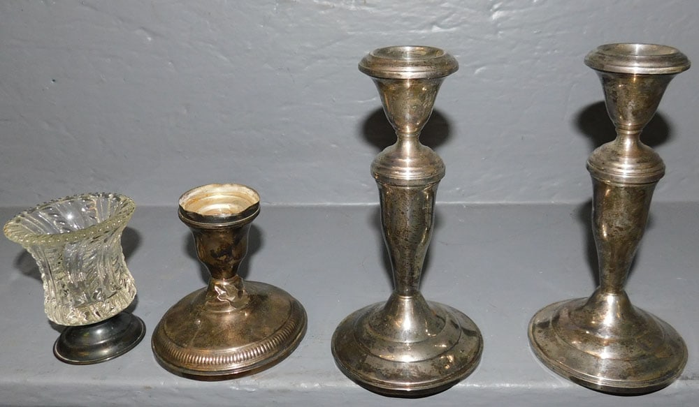 Lot Sterling Weighted Items (1 of 4)