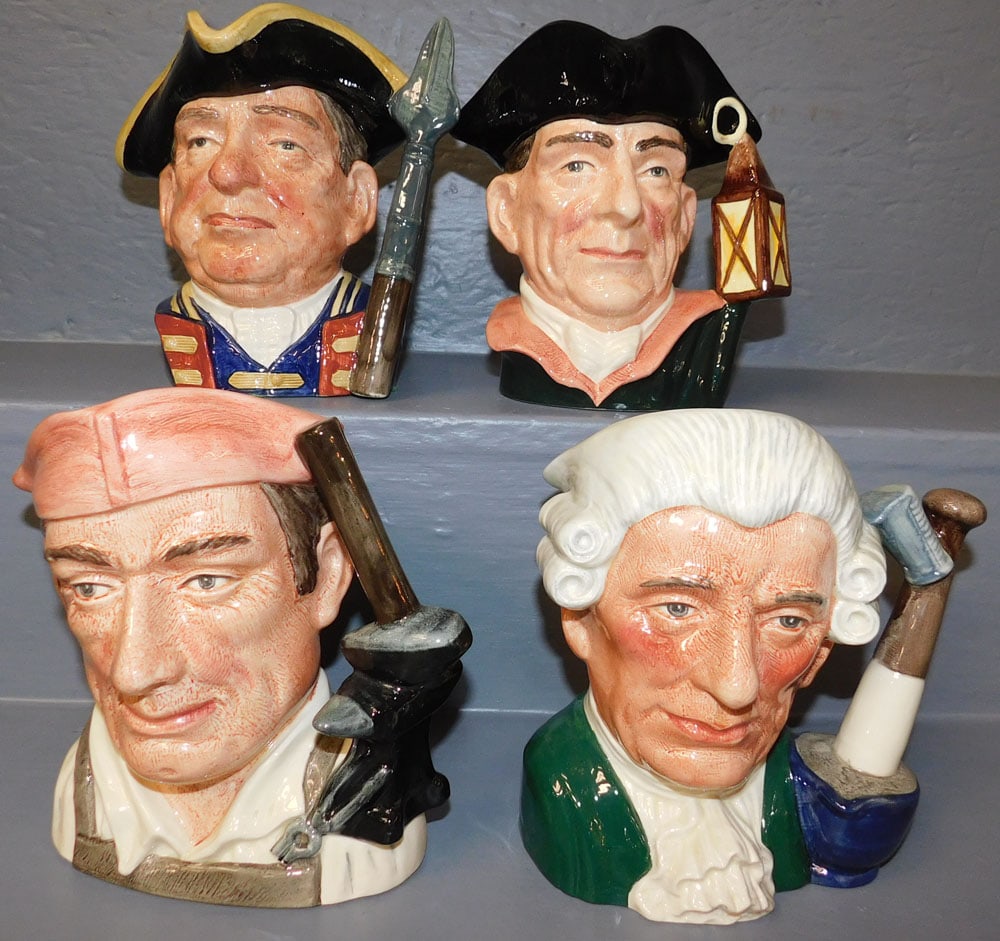 Lot 4 Royal Doulton Toby Mugs (1 of 7)