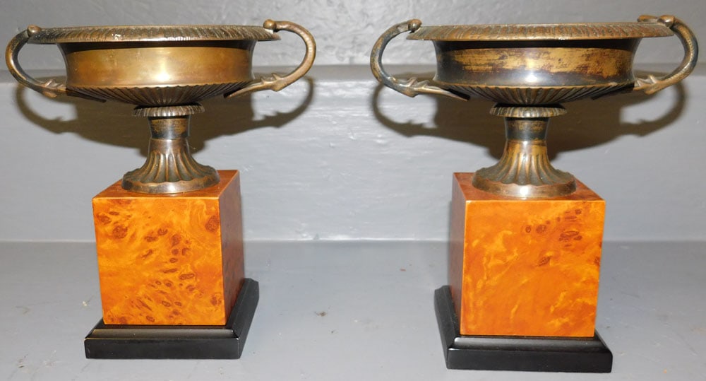 Pair Brass Tazzas (1 of 4)