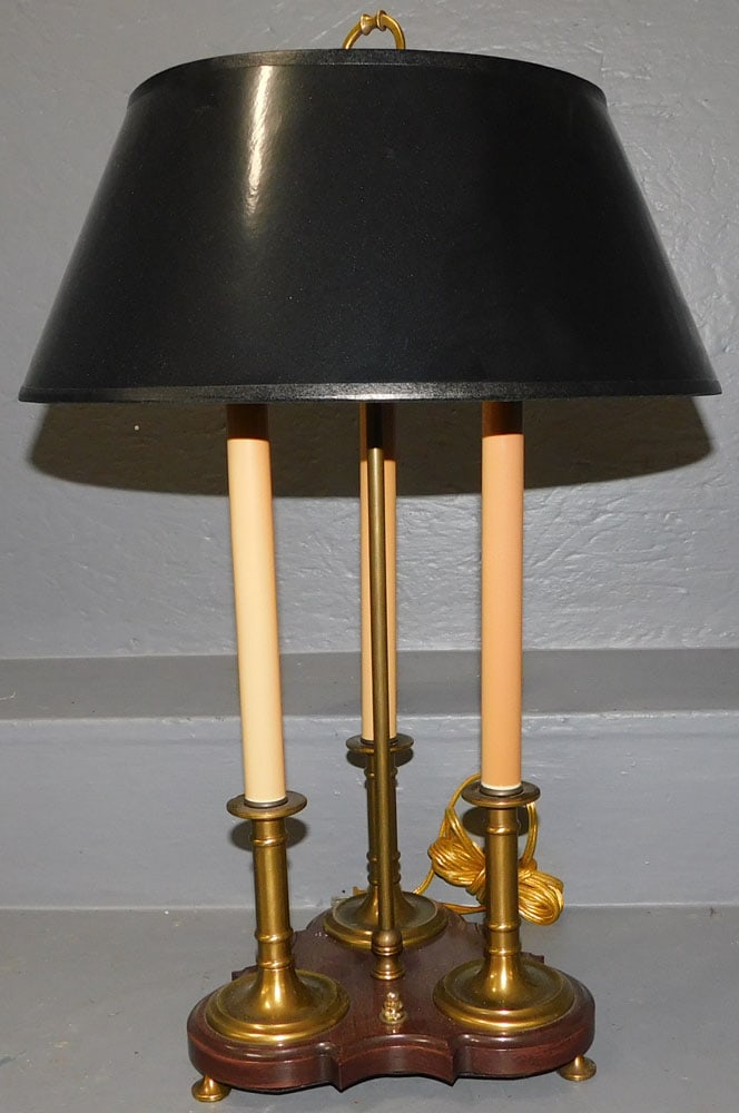 Brass Bouillotte Lamp (1 of 3)